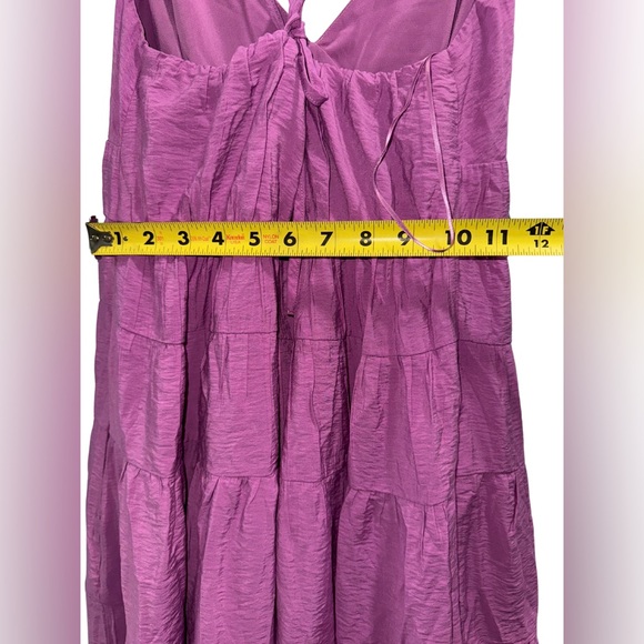 Flowy Tiered Maxi Dress Abercrombie & Fitch - Picture 7 of 8